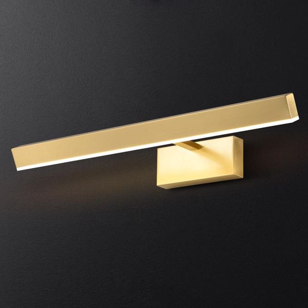 

postmodern american minimalist copper headlight nordic bathroom dressing table simple mirror front wall light lamps