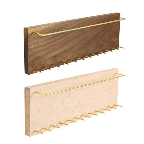 

jewelry pouches, bags earring bracelet necklace hanging holder wall mounted organizer display wood rack hanger t21f, Pink;blue