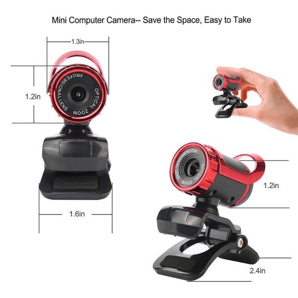 

webcams high-definition 1080p computer camera webcam built-in microphone driver-usb plug-and-play support video call