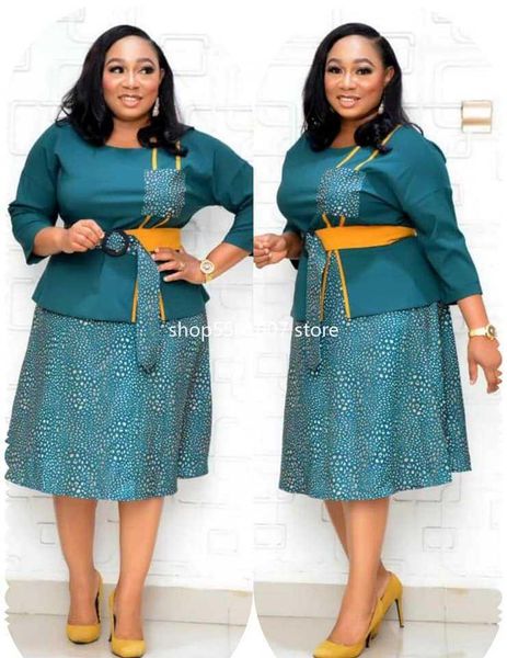 

ethnic clothing african dresses for women 2021 summer printing plus size dress clothes print, Red