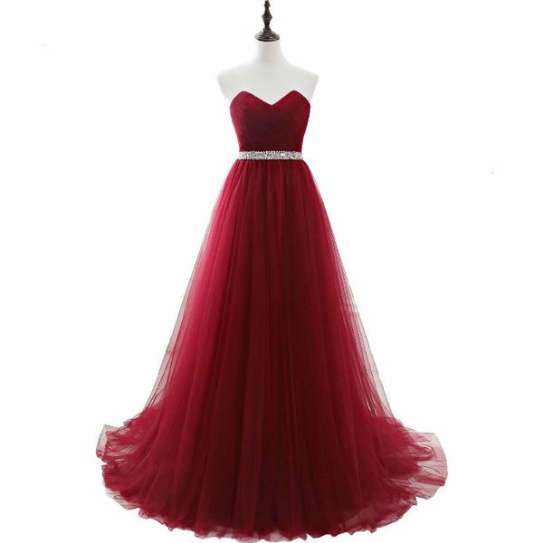 

party dresses elegant dress women for wedding burgundy sweetheart long evening wine a-line vestidos mae de noi, White;black