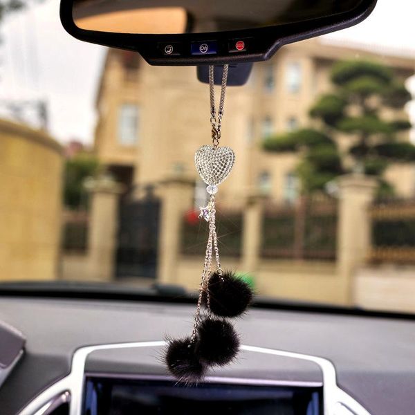 

interior decorations fashion car hanging pendant auto home decor lucky ornament mini accessory for girls