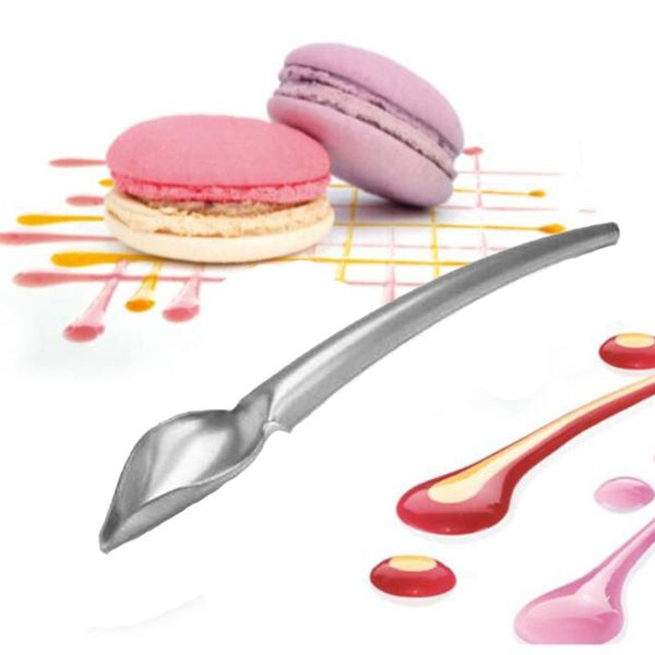 

baking & pastry tools stainless steel large /small diy jam chocolate spoon pencil filter for cupcake cake decorating accessories