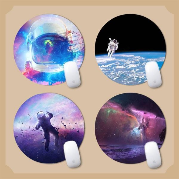 

mouse pads & wrist rests astron durable rubber mat pad round non-slip cushion