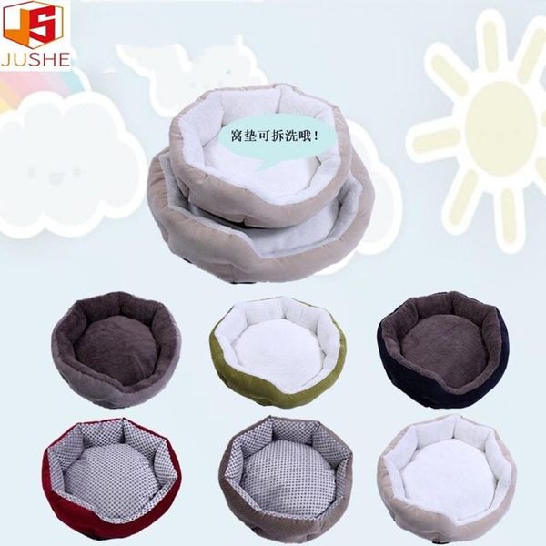 

kennels & pens fashion corduroy pet bed nest non-slip drop plastic oxford cloth kennel custom cat