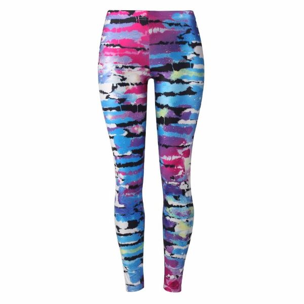 

women's leggings 2021 fashion leggings, 3d digital print slim and healthy women leggins, color leopard printing fitness apparel, Black