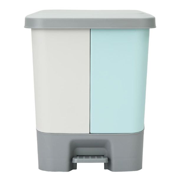 

waste bins kitchen big trash can with lid wheels cover plastic bucket cube storage kosze do segregacji smieci bg50wb