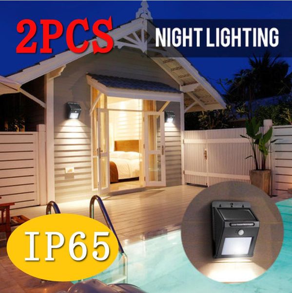 

outdoor wall lamps street light solar light, led garden sensor integrated waterproof