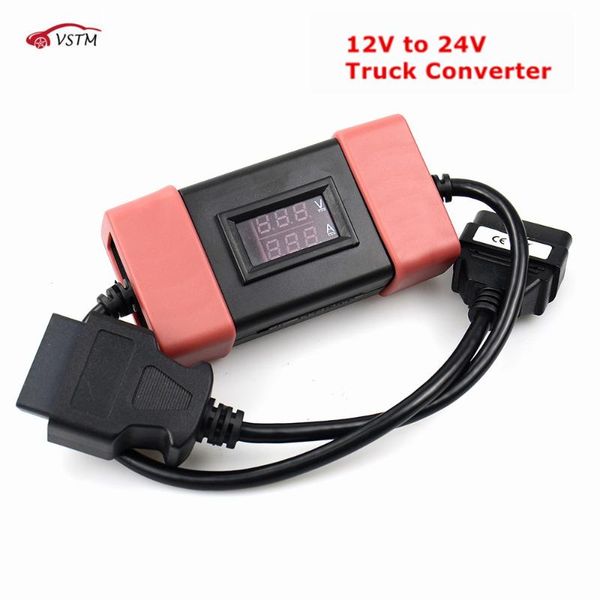 

diagnostic tools 12v to 24v heavy duty truck diesel adapter cable work for easydiag2.0/3.0 converter fast