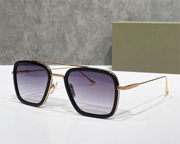

fashion designer men women sunglasses 006 classic trend square shape glasses avant-garde wild style anti-ultraviolet come with box, White;black
