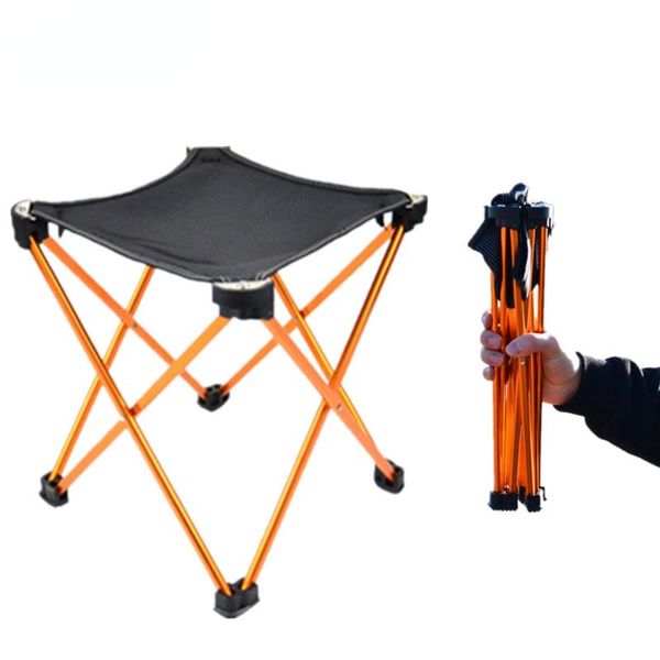 

fishing accessories foldable portable ultralight chair durable aluminum alloy camping for hiking travel outdoor picnic tools