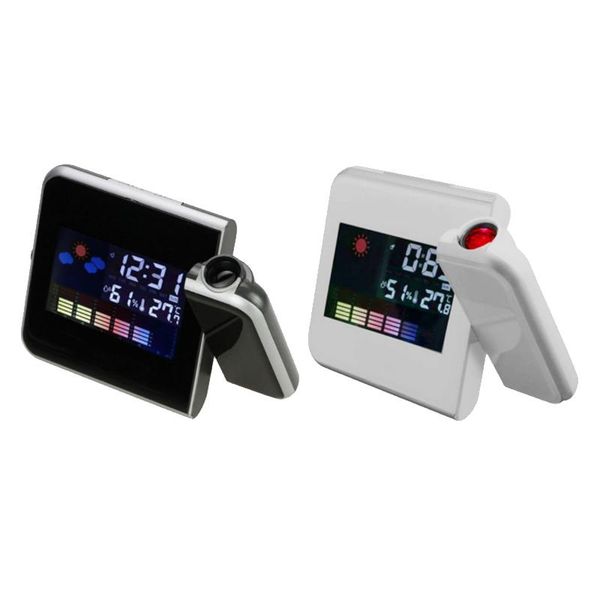 

other clocks & accessories table clock digital alarm with projection ceiling projector temperature time date