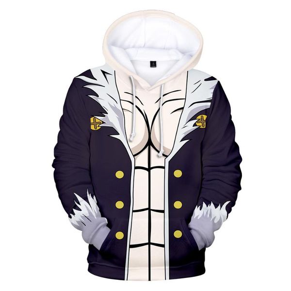 

men's hoodies & sweatshirts fashion 3d printing x killua sweatshirt men/women cosplay streetshirt spring and autumn clothing, Black