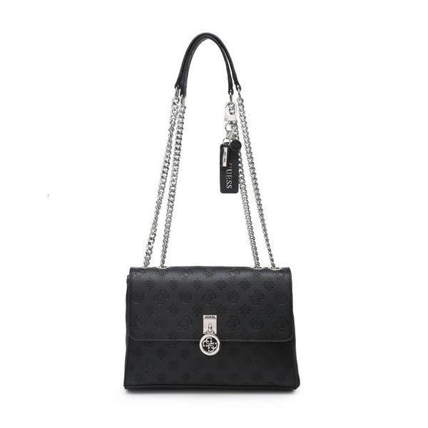 

new embossed double mouth bag large capacity urban simple women's gue & ss