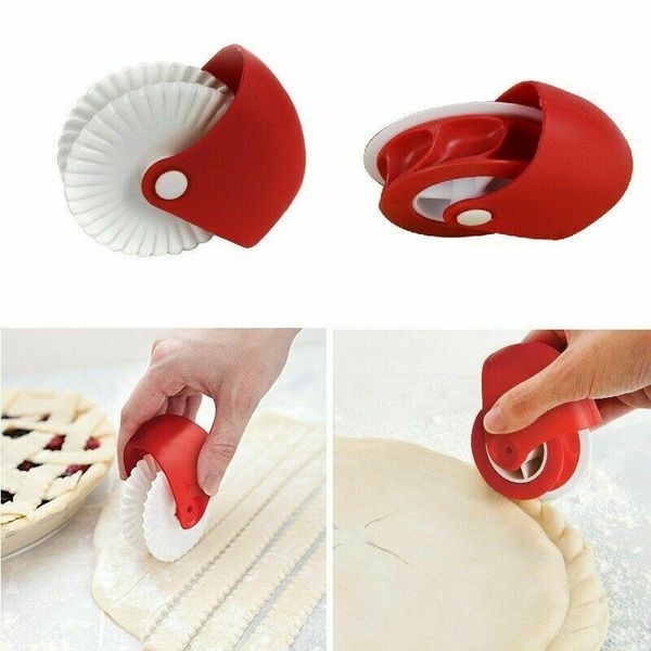 

manual cutting wheel roller pastry pizza waffle cookies biscuit dough machine kitchen baking cutter tools &