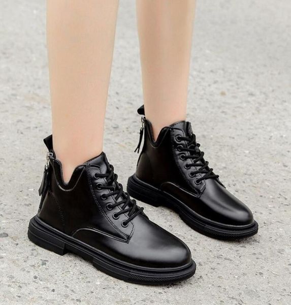 

boots spring autumn 2021 fashion women sneakers show high running shoes ladies platform comfortable breathable trend, Black