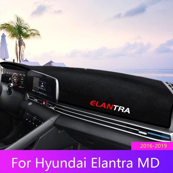 

car sunshade for elantra md ad dashboard cover mat sun shade pad instrument panel carpets 2011-2021 2021 accessories