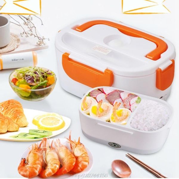 

12/110/220v portable electric heated lunch box bento boxes car rice container warmer car home rice box m10 21 dropship