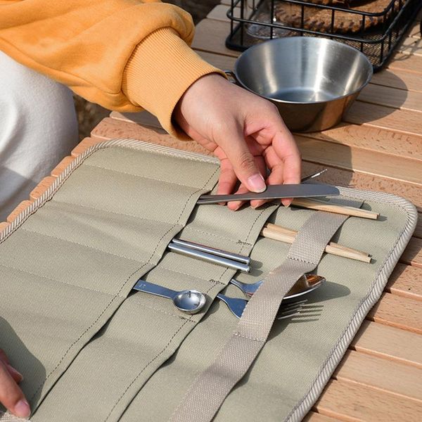 

storage bags hanging bag outdoor camping tableware supplies organizer almacenamiento y organizacion