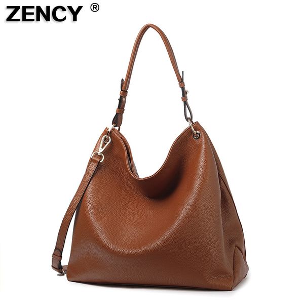 

100% soft genuine cow leather women's shoulder handle bags real cowhide