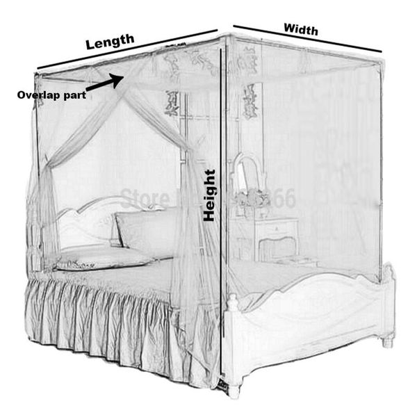 

mosquito net anti radiation bed canopy 005