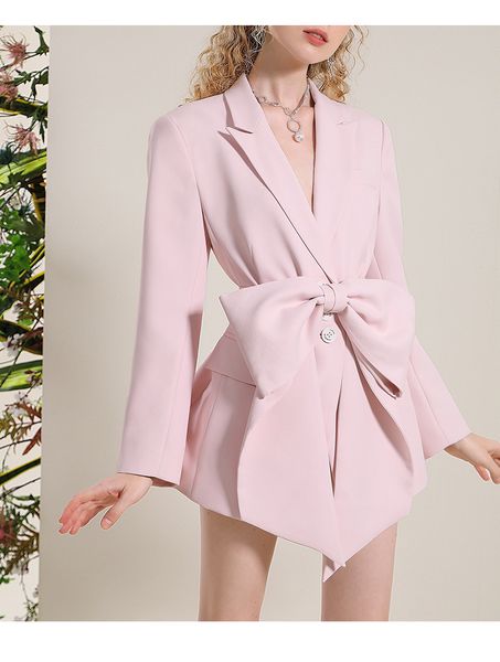 

classic evening dresses v-neck long-sleeves bow zipper sheath custom made knee-length prom dress formal party gown club wear, Black;red