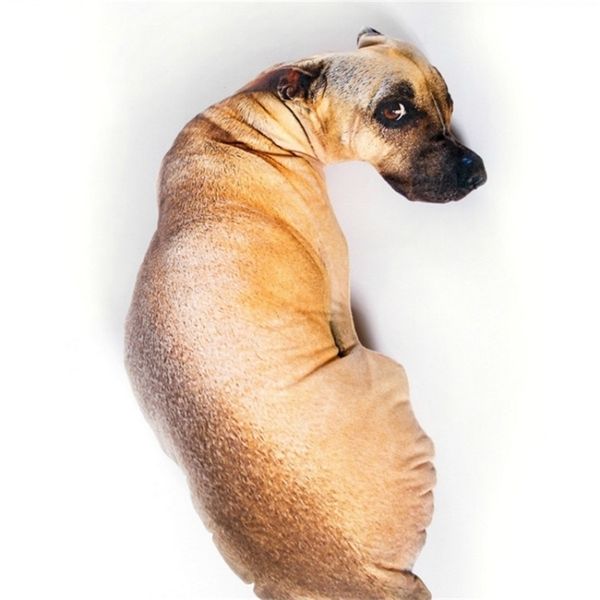 Bonito Cachorro Almofada Animal Animal Desenhos Animados Forma De Moda Presente Criativo Quarto Sofá Decoração de Casa Ideias de Natal Home Têxtil 211203