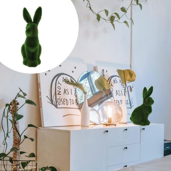 

imitated small sitting decor easter shop window adornment (green) decorative flowers & wreaths
