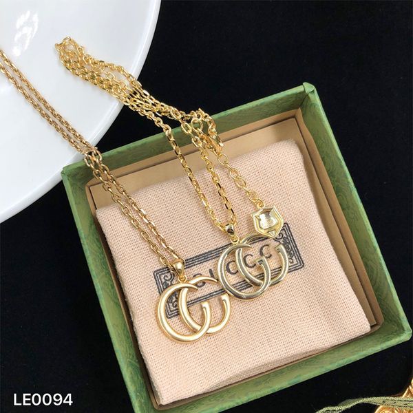 

interlocking necklace women's fashion versatile clavicle chain simple minority accessories exclusive fine jewel, Silver