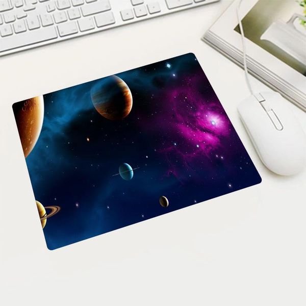 

mouse pads & wrist rests art starry sky wallpaper picture pad durable non-slip easy to carry suitable for lapplayer company office desks