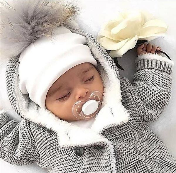 

caps & hats kids cotton baby pom po props born children's hat boy accessories toddler girl cap bonnet, Yellow