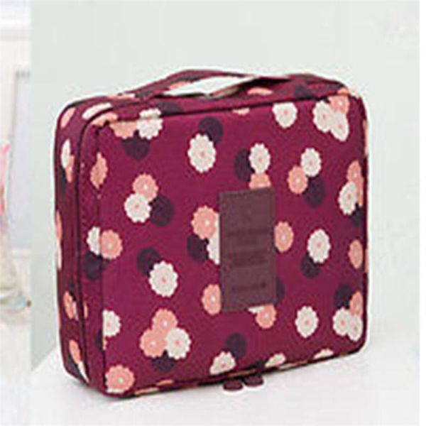 

multifunction travel cosmetic bag colorful print women makeup bags toiletries organizer waterproof female storage make up cases &
