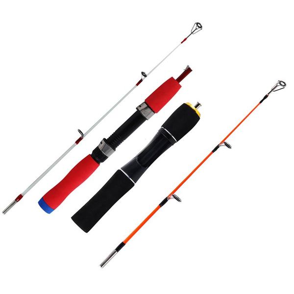 

boat fishing rods 1pc winter shrimp ice rod ultralight portable spinning casting mini pole tackle