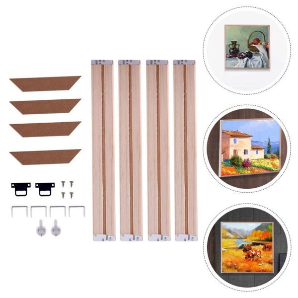 

set multi-functional wooden picture frame diy po holder frames