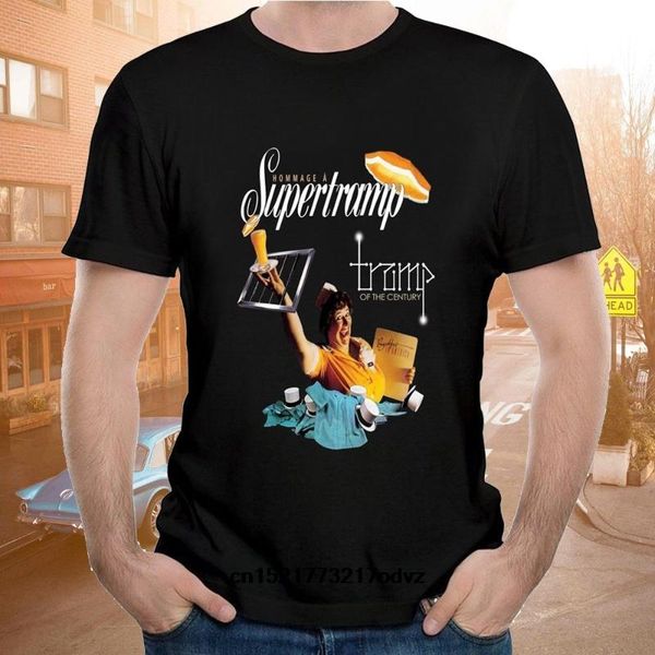 

men's t-shirts men t shirt supertramp short sleeves printed causal funny t-shirt novelty tshirt women, White;black