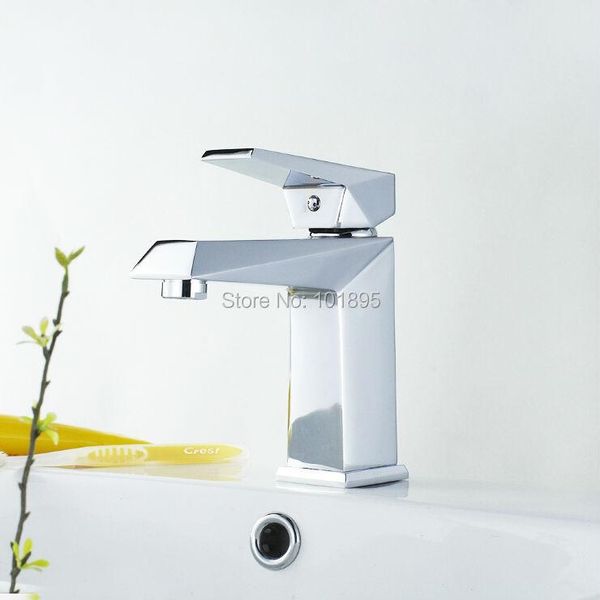

bathroom sink faucets l16830 deck mounted brass material wash basin mixer