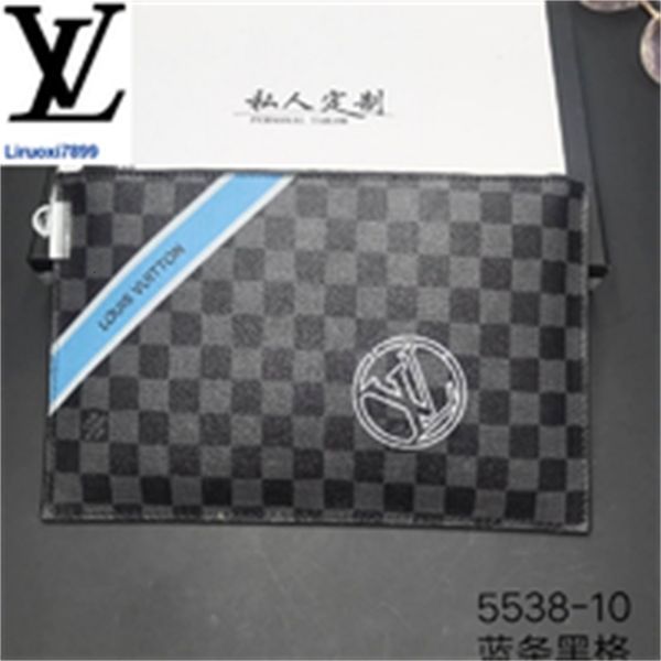 

key luxury wdh7 5538-10 men's clutch men real leather long wallet chain wallets compact purse clutches evening brand card designer hold, Red;black