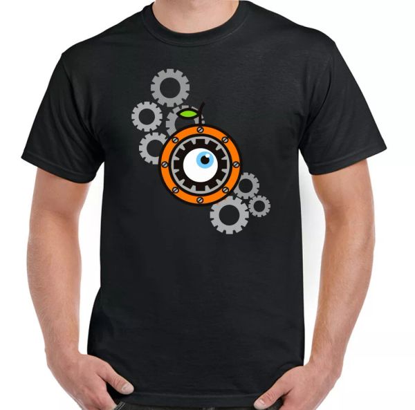 

Clockwork Orange T-SHIRT a MENS RETRO 70s Movie Stanley Kubrick shirt, White;black