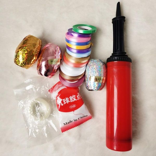 

party decoration balloon attachment glue balloons ribbon chain accessories