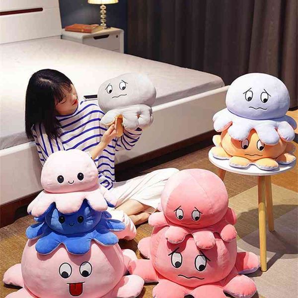 

face changing doll ocs pillow net red double-sided angry mood plush toy