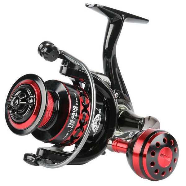 

fishing reel ds 2000-7000 2+1bb no gap 12kg max drag lure spinning wheel far throw metal rocker baitcasting reels
