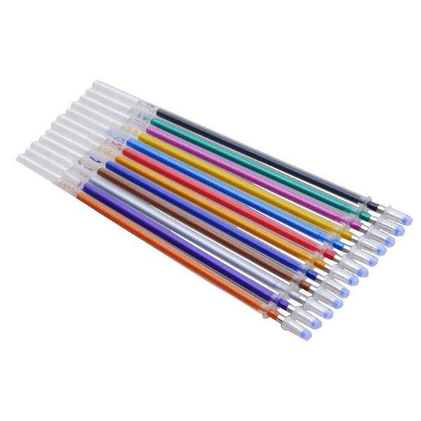 

-12pcs school multiple colors refills markers watercolor for diy po, Black;red