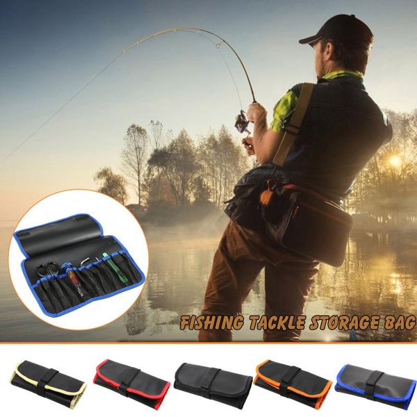 

storage bags portable fish bag foldable outdoor fishing tool waterproof camping hiking