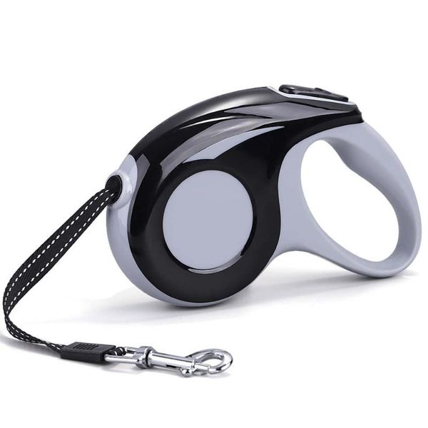 

dog collars & leashes 3m 5m nylon automatic retractable leash for cat pet extending walking running lead training small medium puppy