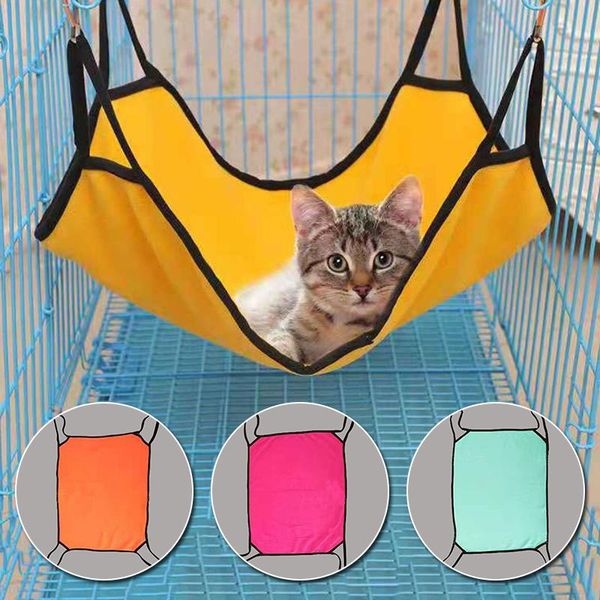 

cat beds & furniture swing bed cage hanging house cats toy basket tapestry pet hammock