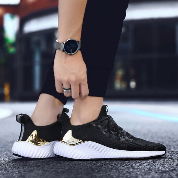 

women men sports trainer size running shoes breathable mesh red black white blue green platform runners sneakers code:08-613