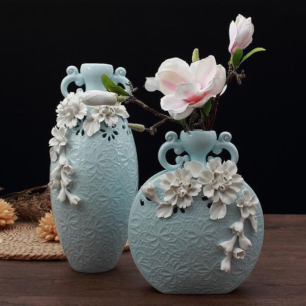 

vases 2021 style vase decoration hand-picked ceramic flower arrangement crafts wedding gift