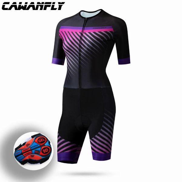 

racing sets uniforms sportswear cycling jerseys siamese triathlon bike personal label professional team short sleeves jersey, Black;blue
