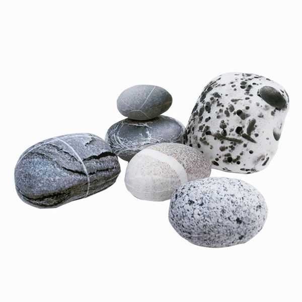 

pillow 6pcs pebble stone children's room simulation texture cobble small baby plush gifts
