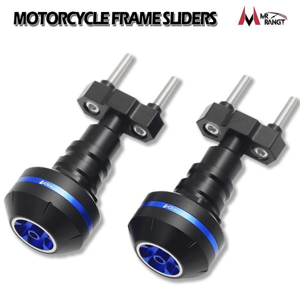 

motorcycle cnc aluminum falling protection frame sliders crash protector for v-strom vstrom dl650 dl 650 2012 2013 2014 2021 atv parts